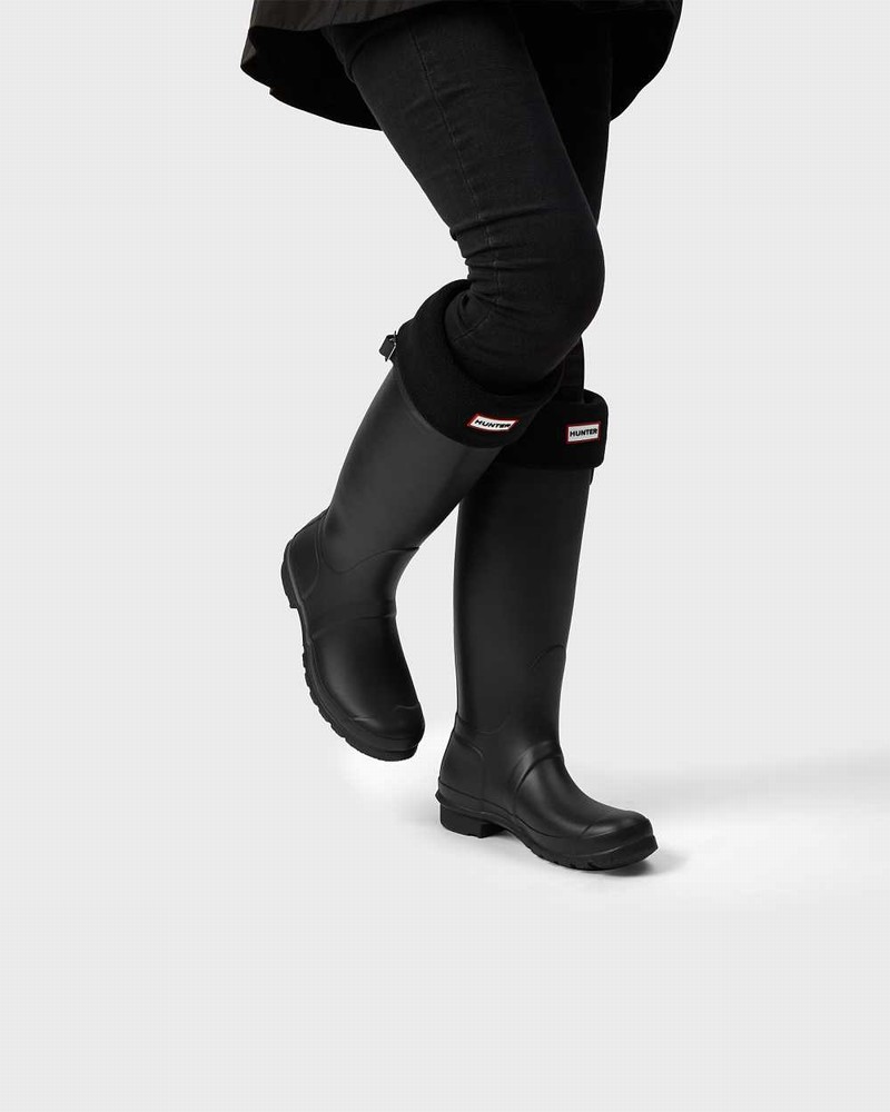 Galochas Hunter Original Tall Feminino Pretas | 116413355