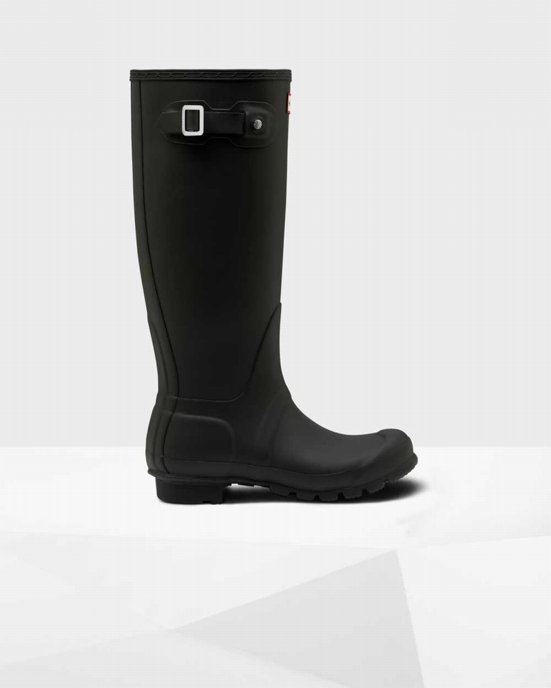Galochas Hunter Original Tall Feminino Pretas | 116413355