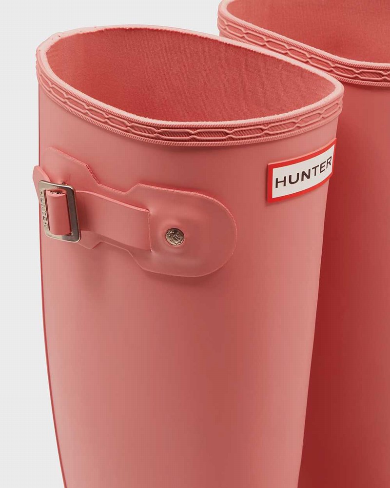 Galochas Hunter Original Tall Feminino Rosa | 482668529