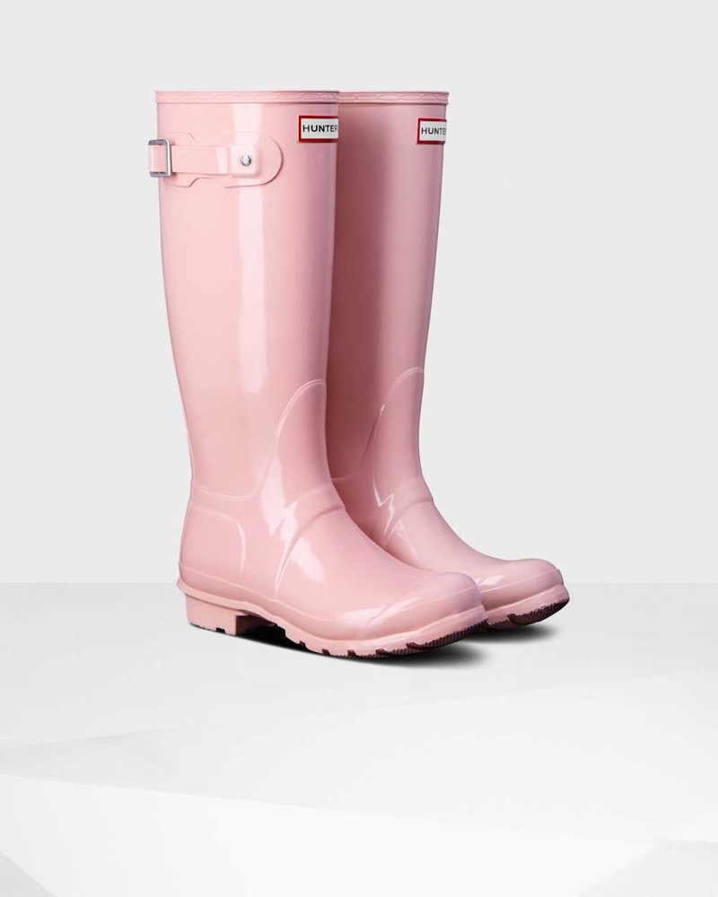 Galochas Hunter Original Tall Feminino Rosa | 990048380