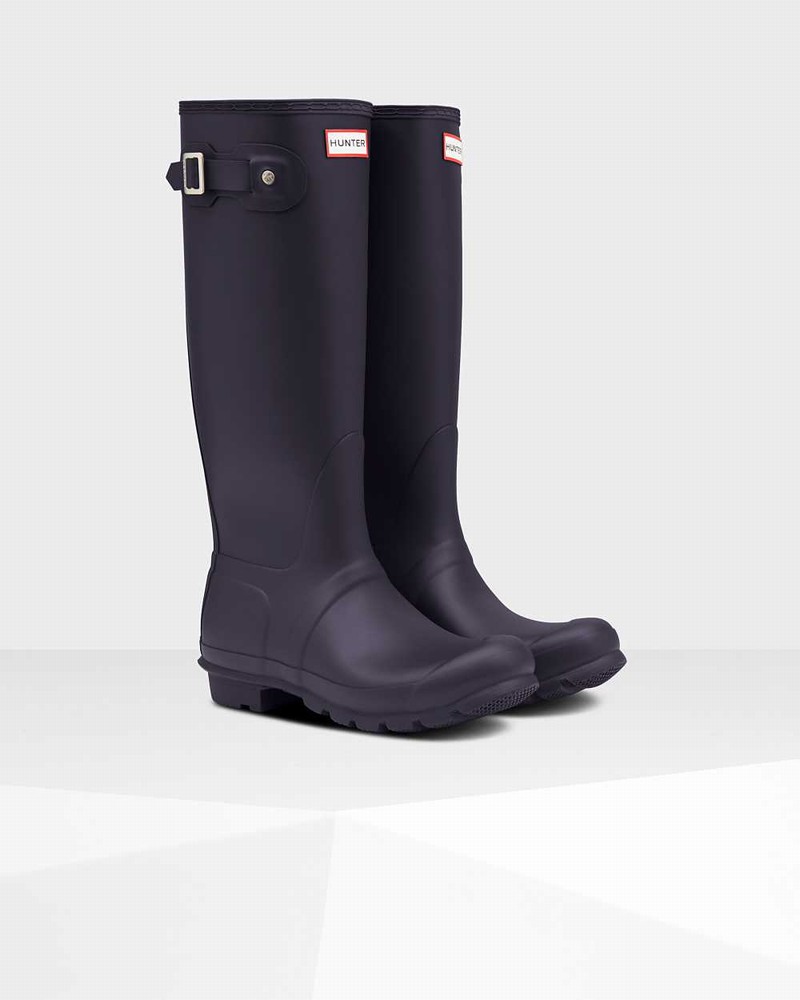 Galochas Hunter Original Tall Feminino Roxo | 763463115