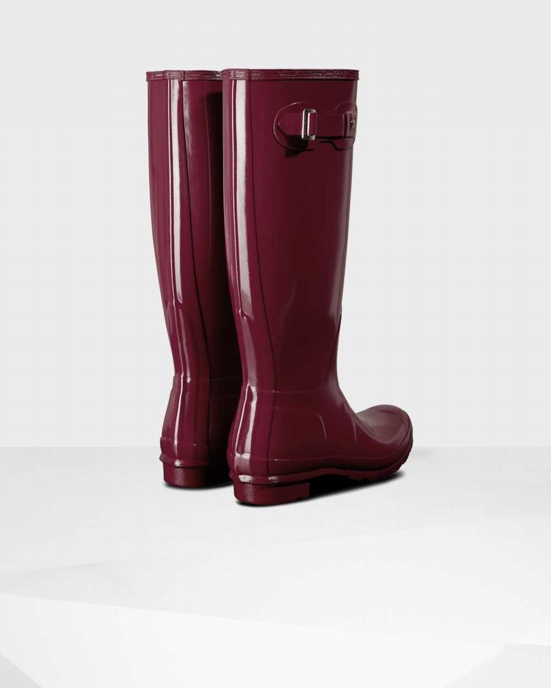 Galochas Hunter Original Tall Feminino Vermelhas | 102948603