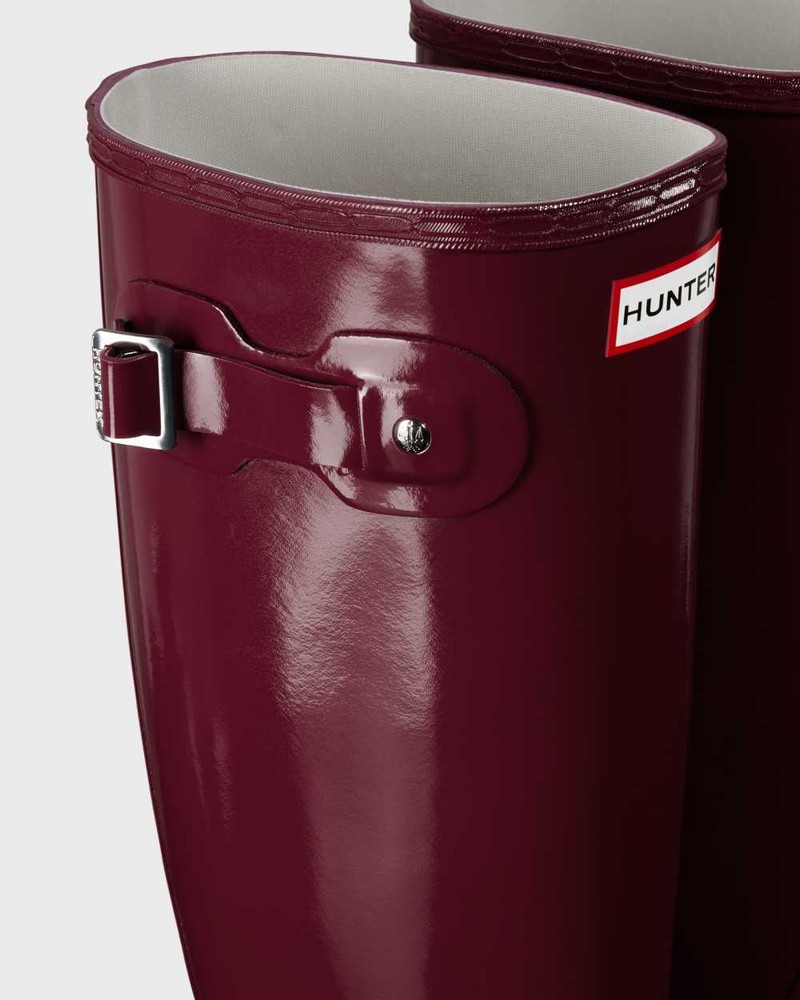 Galochas Hunter Original Tall Feminino Vermelhas | 102948603