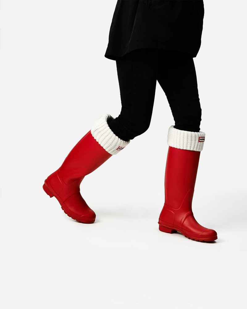 Galochas Hunter Original Tall Feminino Vermelhas | 973268901
