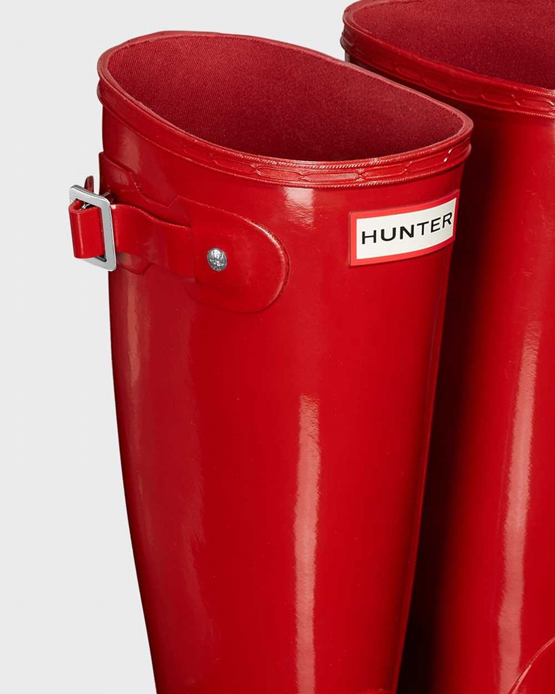 Galochas Hunter Original Tall Feminino Vermelhas | 868116009