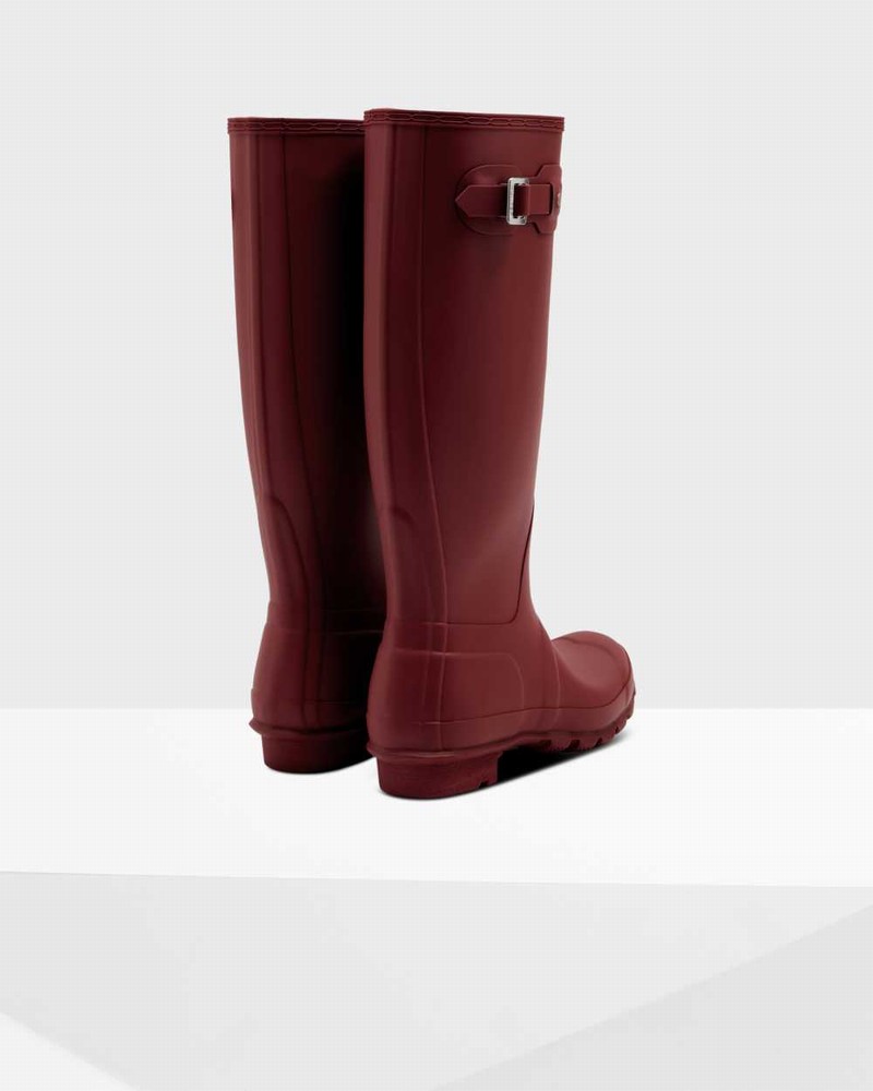 Galochas Hunter Original Tall Feminino Vermelhas | 810105880