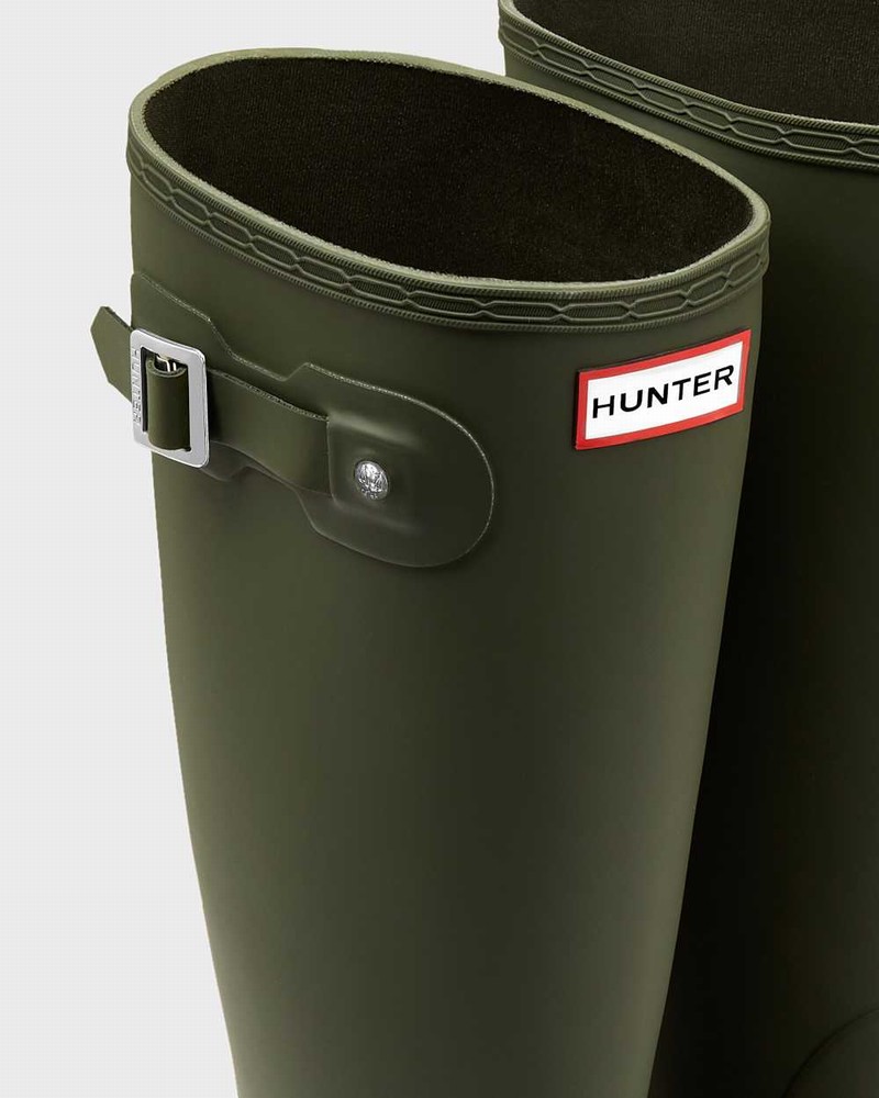 Galochas Hunter Original Tall Feminino Verde Oliva | 218989544