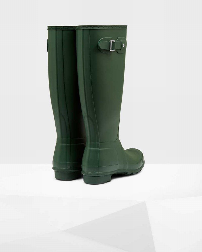 Galochas Hunter Original Tall Feminino Verdes | 784947058