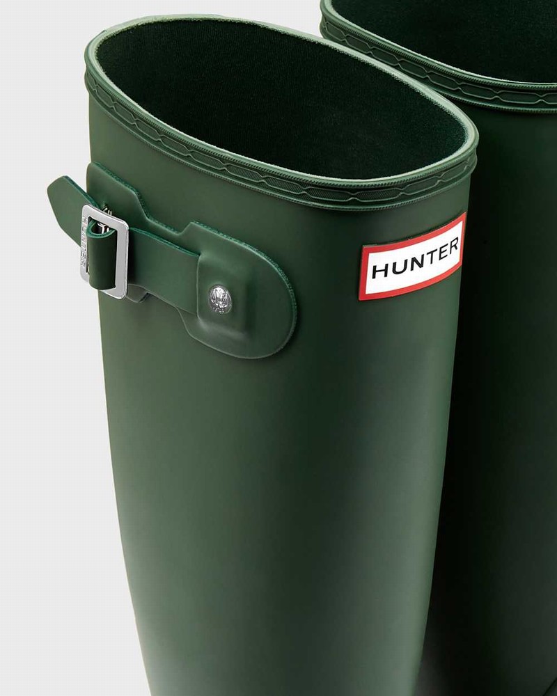 Galochas Hunter Original Tall Feminino Verdes | 784947058