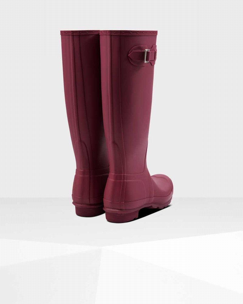 Galochas Hunter Original Tall Feminino Vermelhas | 676802086