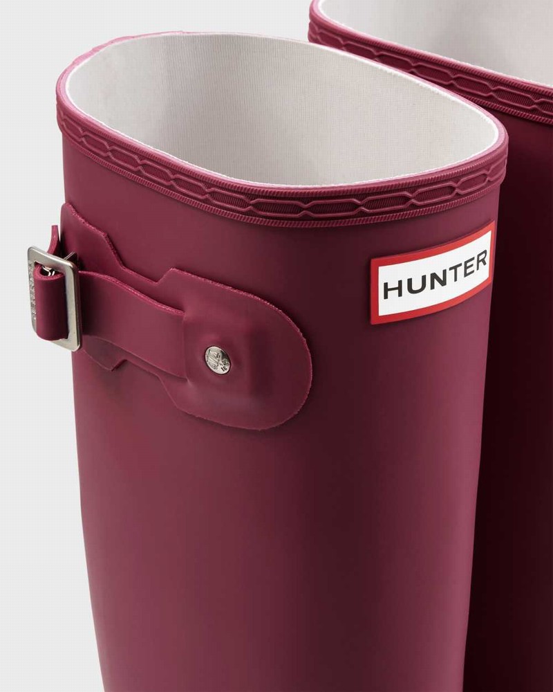 Galochas Hunter Original Tall Feminino Vermelhas | 676802086