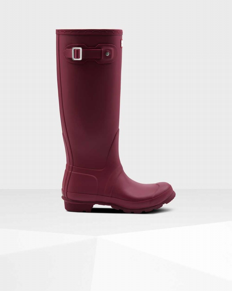 Galochas Hunter Original Tall Feminino Vermelhas | 676802086