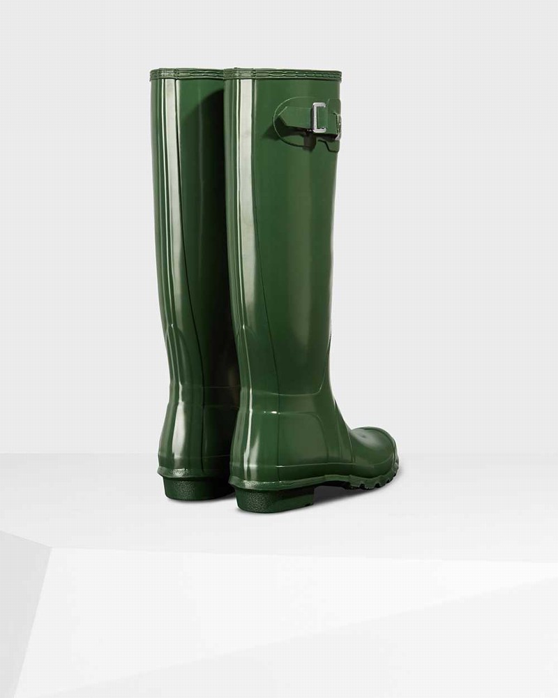 Galochas Hunter Original Tall Feminino Verdes | 402672300