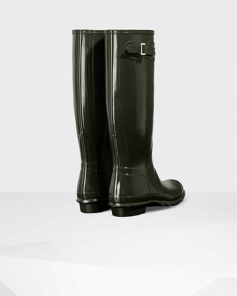 Galochas Hunter Original Tall Feminino Verde Oliva | 693536565