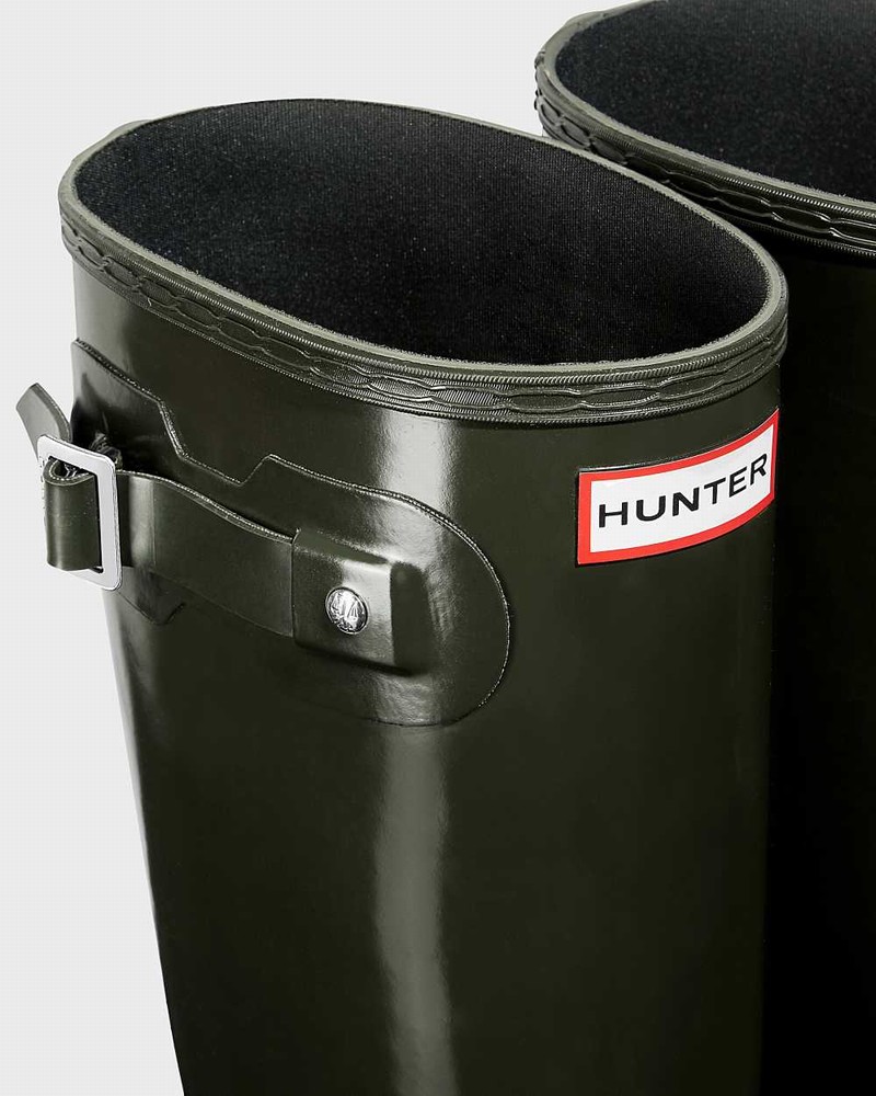 Galochas Hunter Original Tall Feminino Verde Oliva | 693536565