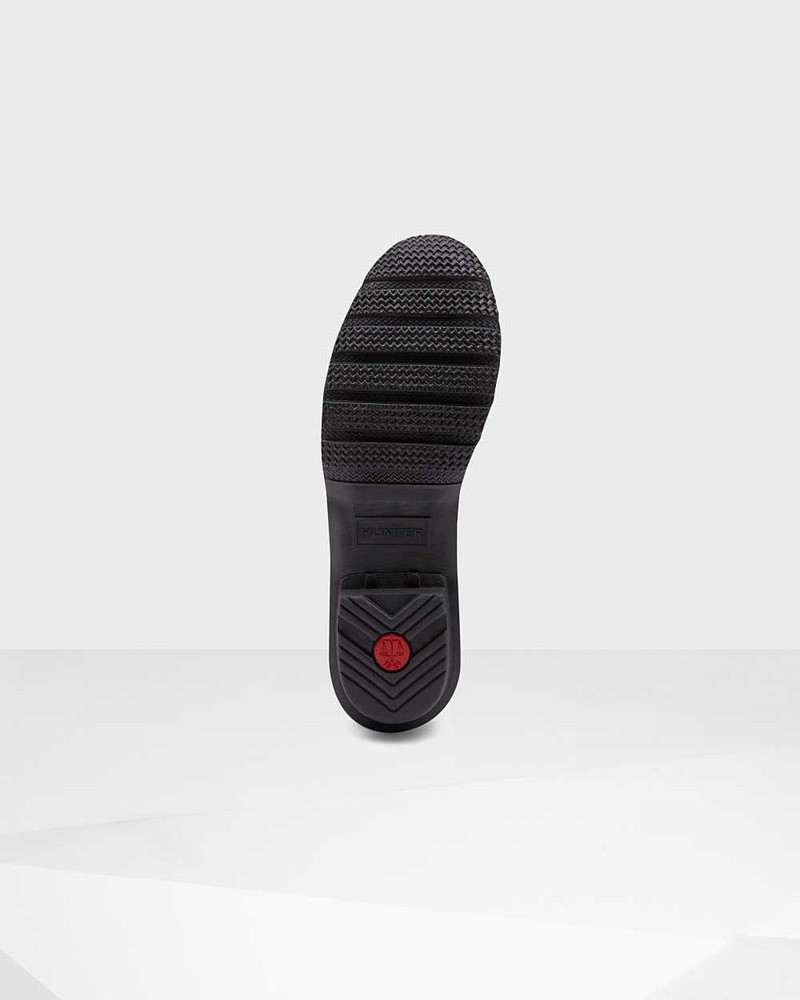 Galochas Hunter Original Tall Inside Out Feminino Pretas | 591845206