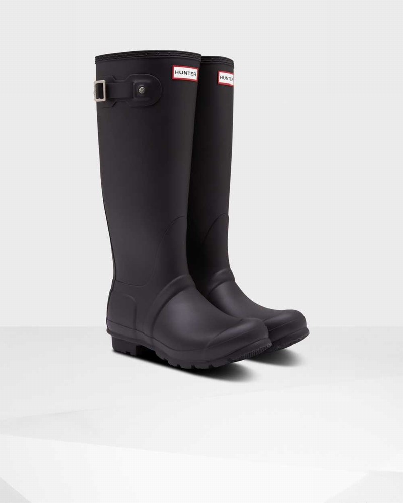Galochas Hunter Original Tall Insulated Feminino Pretas | 761806053