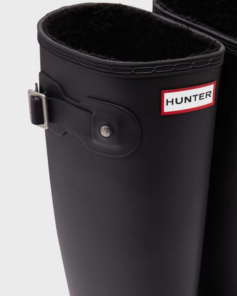 Galochas Hunter Original Tall Insulated Feminino Pretas | 761806053