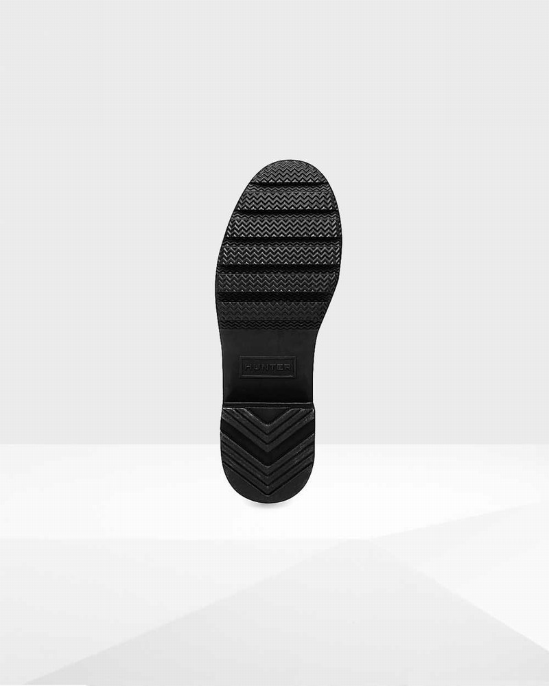 Galochas Hunter Original Tour Foldable Short Mid-Calf Feminino Pretas | 541064005