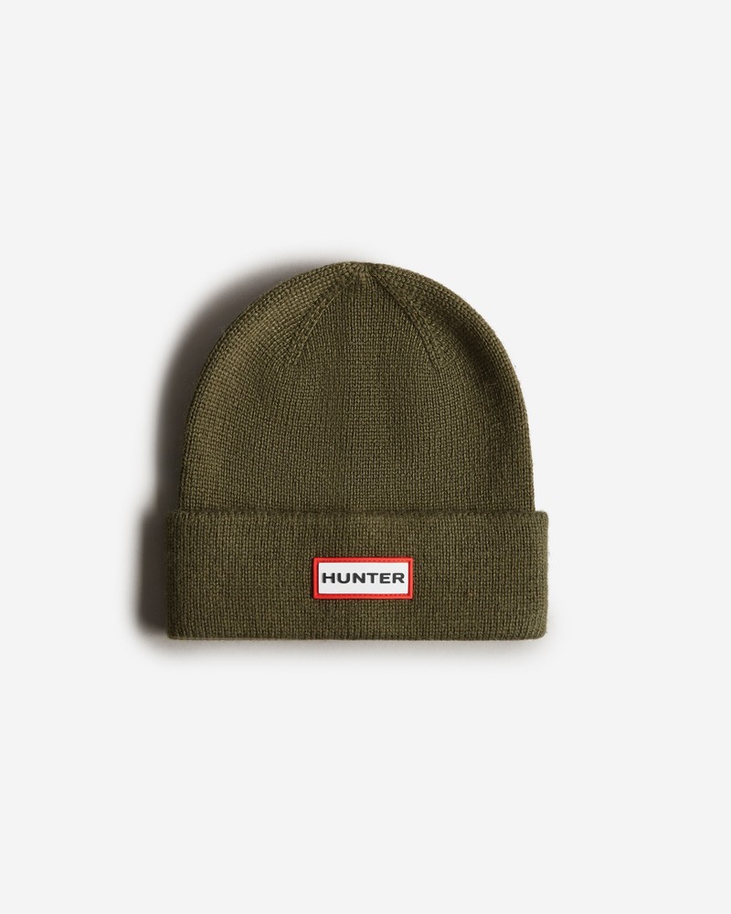 Gorro Hunter Play Essential Cuff Criança Verde Oliva | 647980298