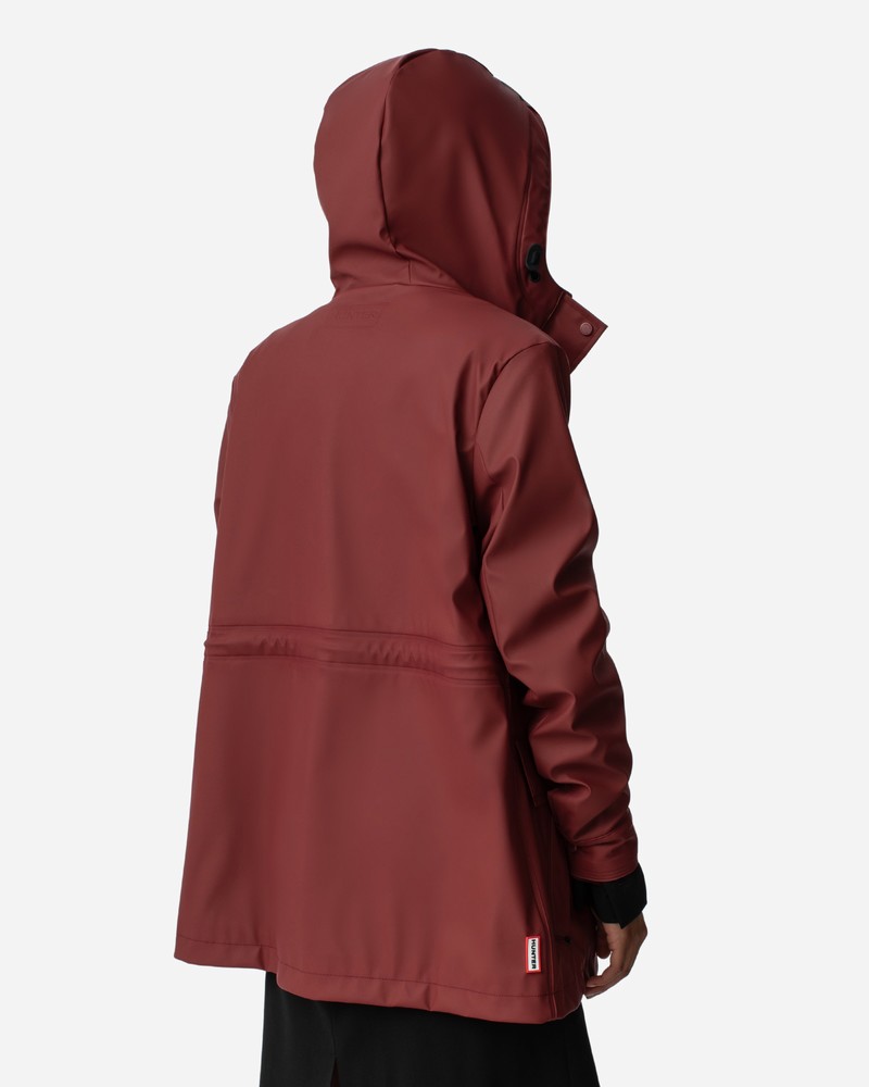 Jaquetas De Chuva Hunter Lightweight Waterproof Feminino Vermelhas | 453956239