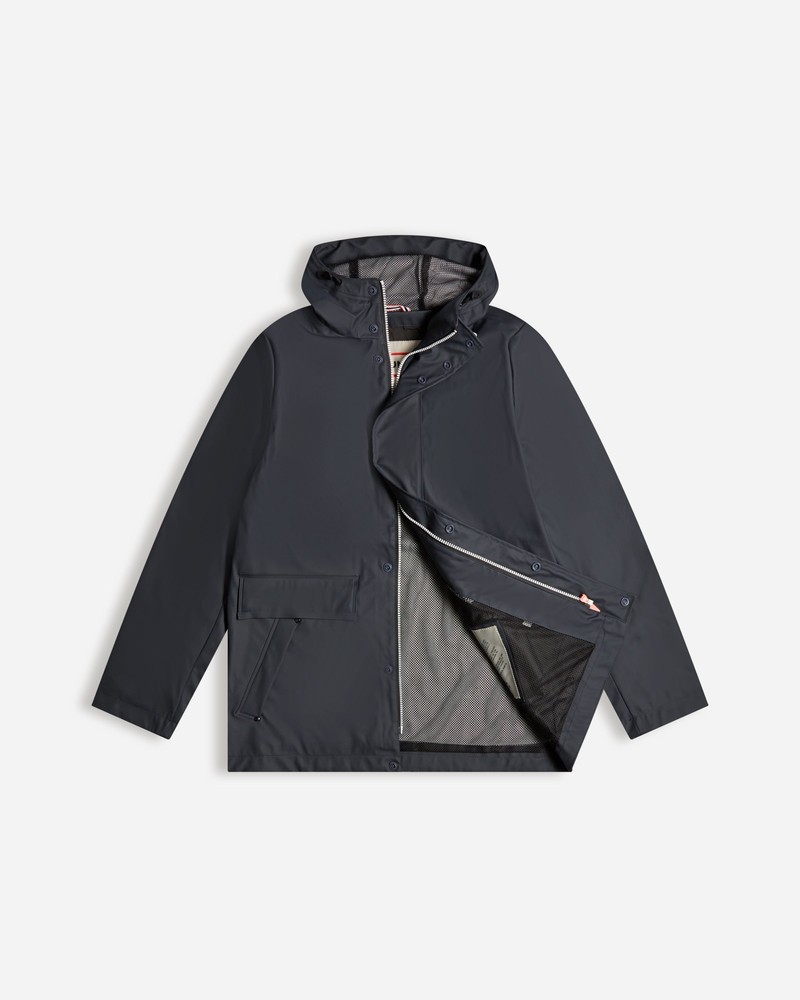 Jaquetas De Chuva Hunter Lightweight Waterproof Masculino Azul Marinho | 677850636