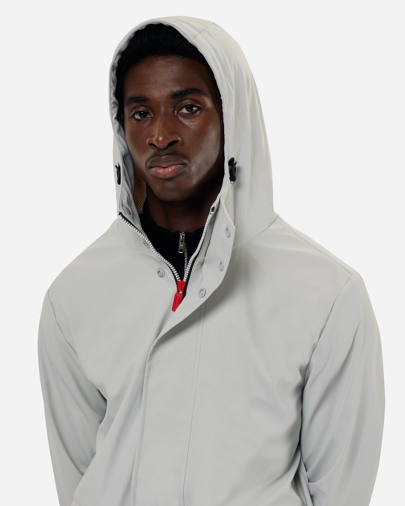 Jaquetas De Chuva Hunter Lightweight Waterproof Masculino Cinzentas | 382304011