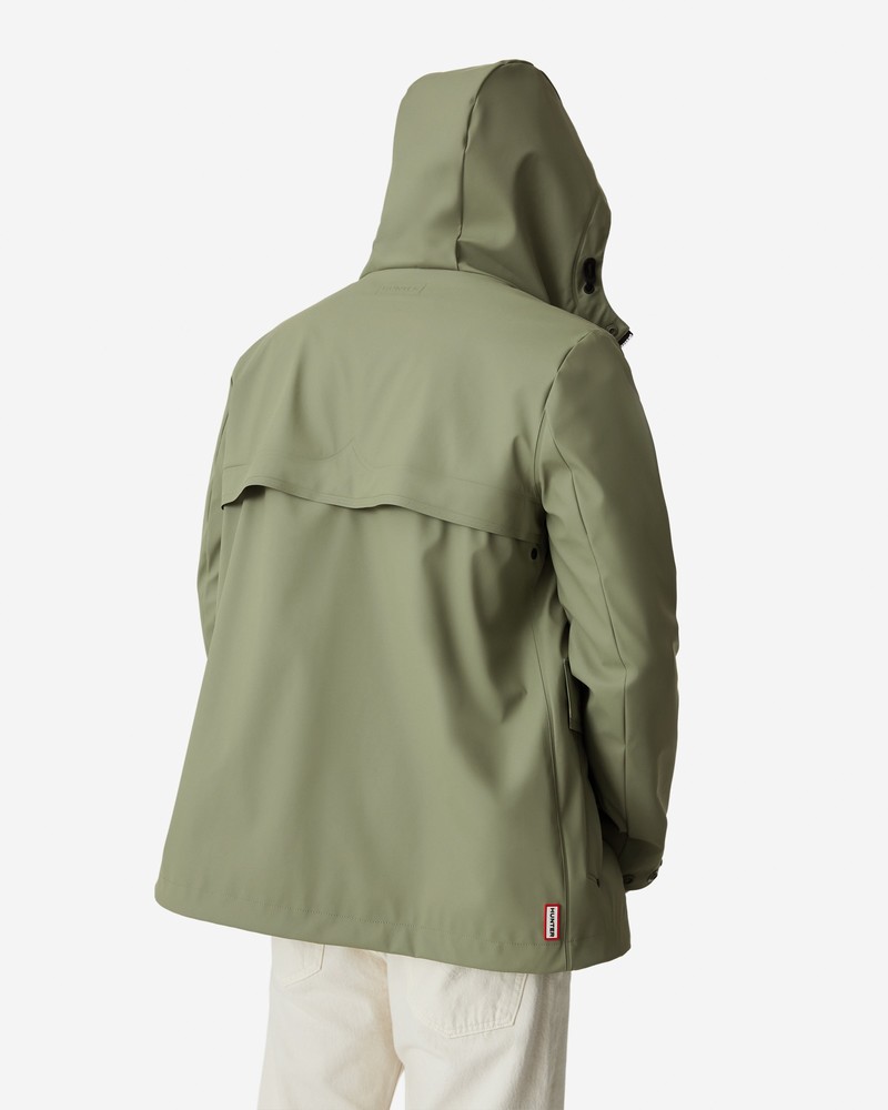 Jaquetas De Chuva Hunter Lightweight Waterproof Masculino Verdes | 237934802