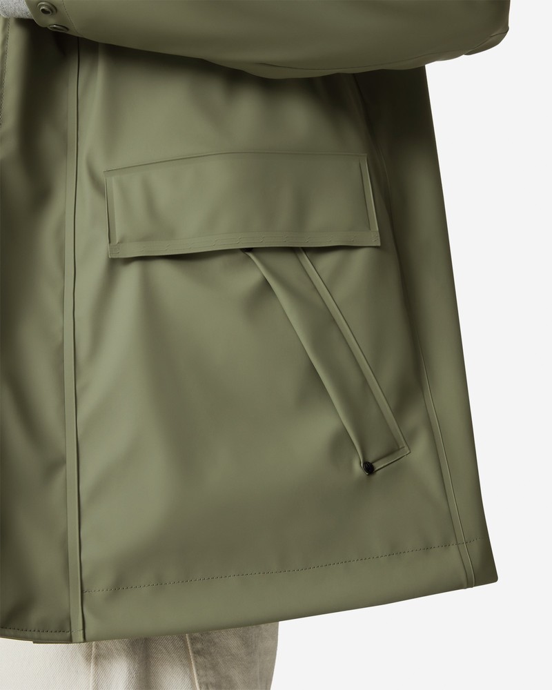 Jaquetas De Chuva Hunter Lightweight Waterproof Masculino Verdes | 237934802