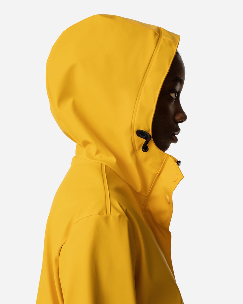 Jaquetas De Chuva Hunter Lightweight Waterproof Feminino Amarelas | 58822569