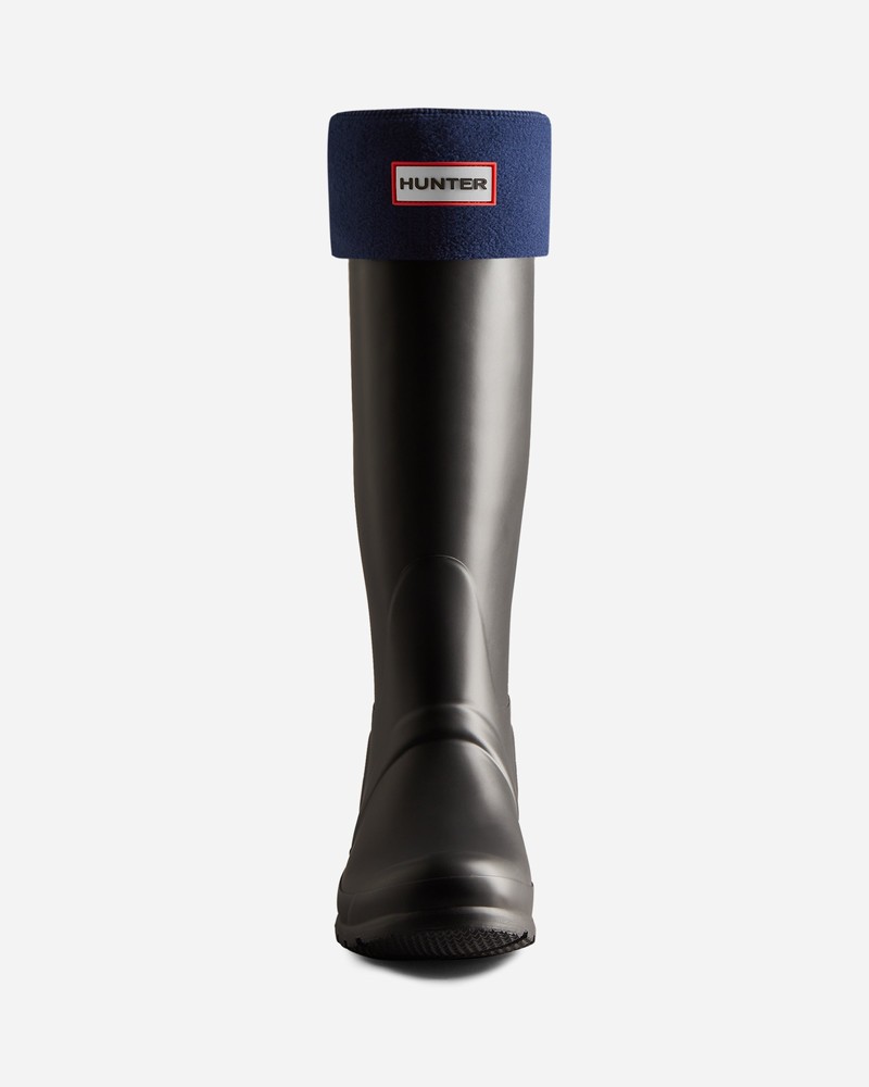 Meias Hunter Recycled Fleece Cuff Tall Boot Feminino Azul Marinho | 99270250