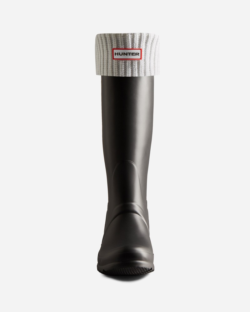 Meias Hunter Recycled Half Cardigan Cuff Boot Feminino Branco | 694879029