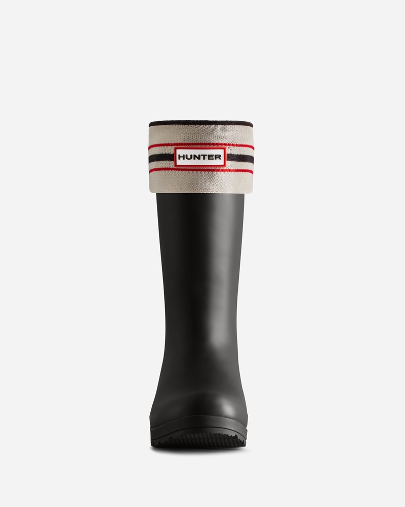 Meias Hunter Recycled Play Boot Feminino Pretas | 616336253