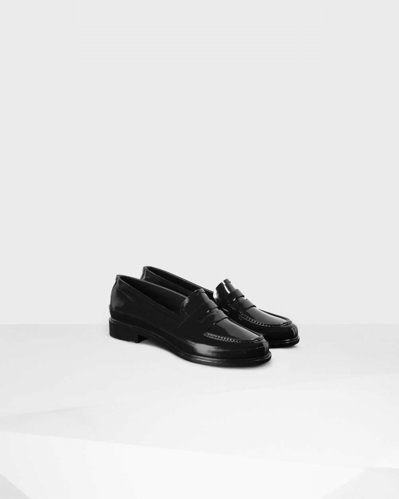 Mocassins Hunter Original Penny Feminino Pretas | 536066827