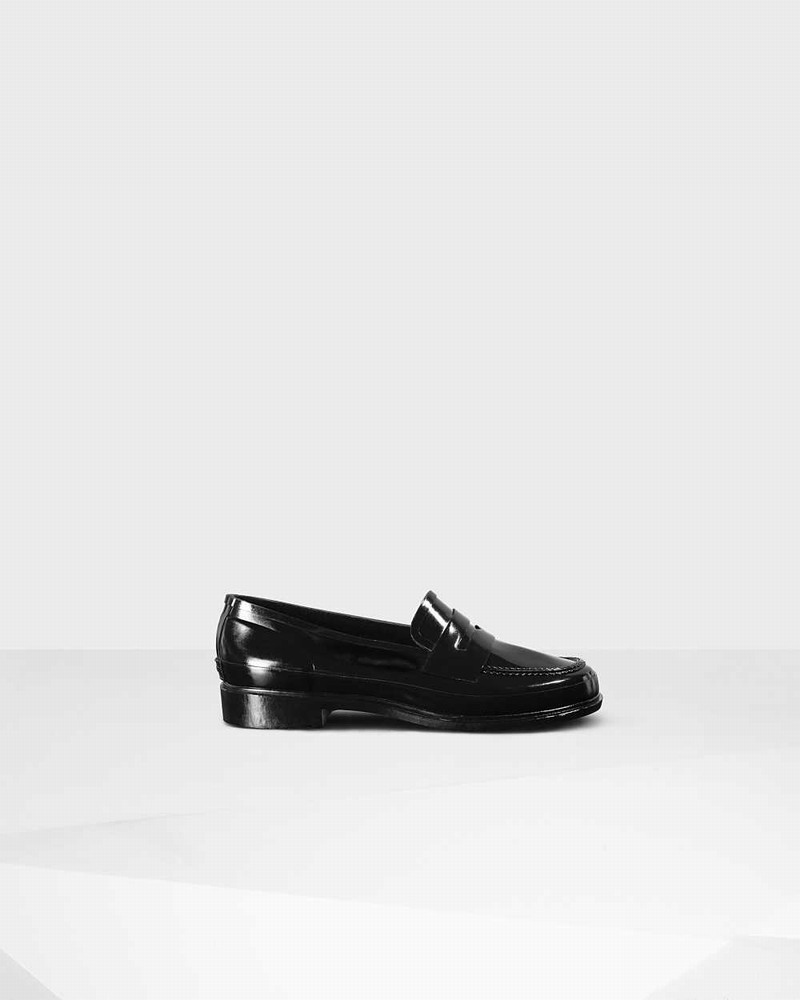 Mocassins Hunter Original Penny Feminino Pretas | 536066827