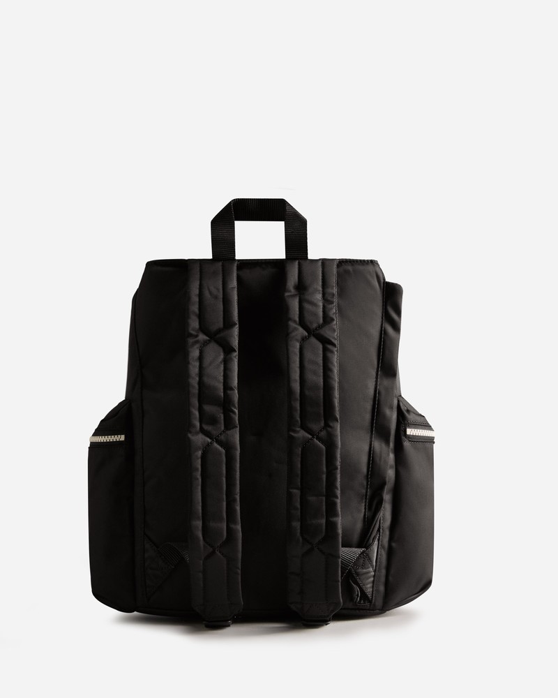 Mochilas Hunter Nylon Large Topclip Masculino Pretas | 331892787