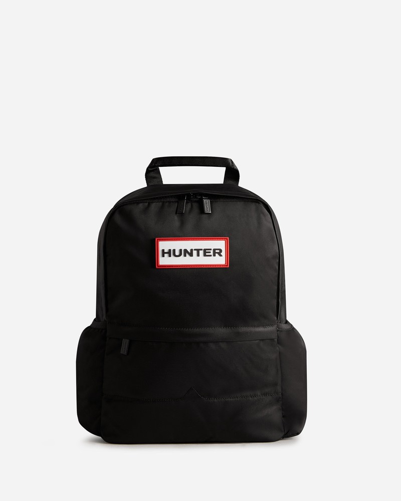 Mochilas Hunter Nylon Masculino Pretas | 190870192