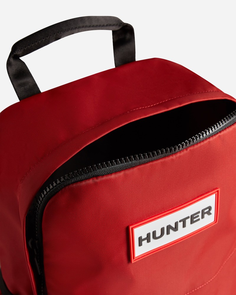 Mochilas Hunter Nylon Masculino Vermelhas | 876622696