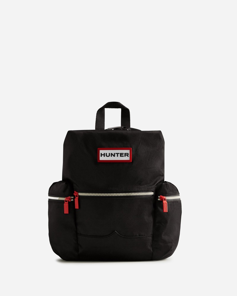 Mochilas Hunter Nylon Mini Topclip Feminino Pretas | 226572672