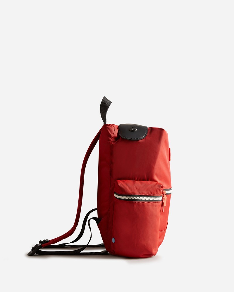 Mochilas Hunter Nylon Mini Topclip Feminino Vermelhas | 321614839