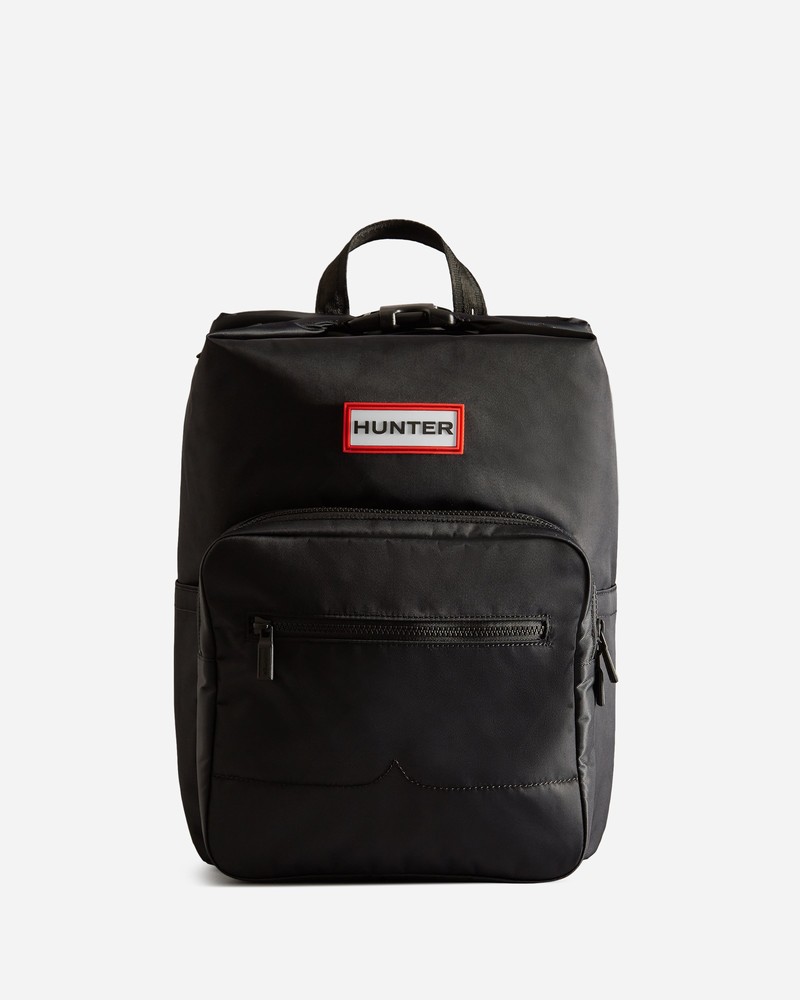 Mochilas Hunter Nylon Pioneer Large Topclip Masculino Pretas | 670774329