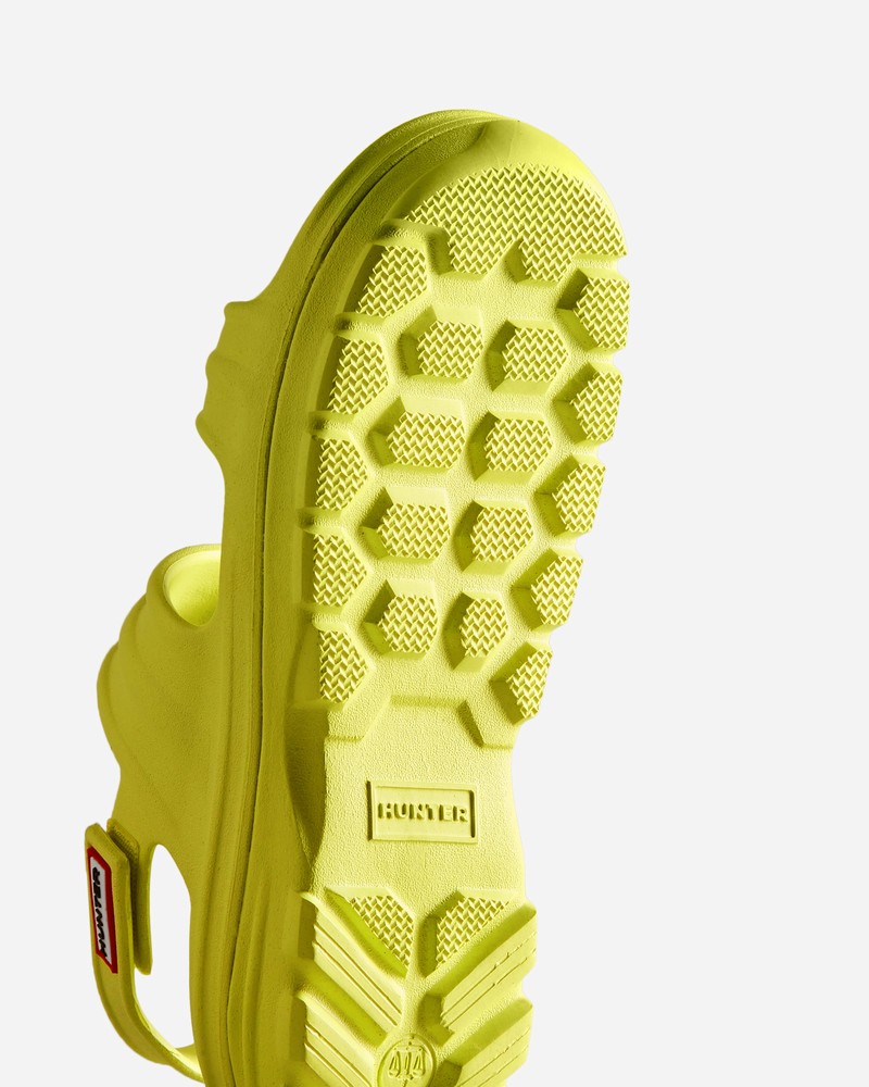 Sandálias Hunter BLOOM™ Feminino Amarelas | 75511193