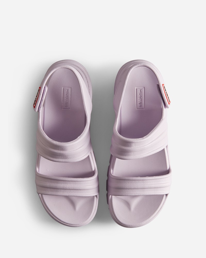 Sandálias Hunter BLOOM™ Feminino Roxo | 358068902