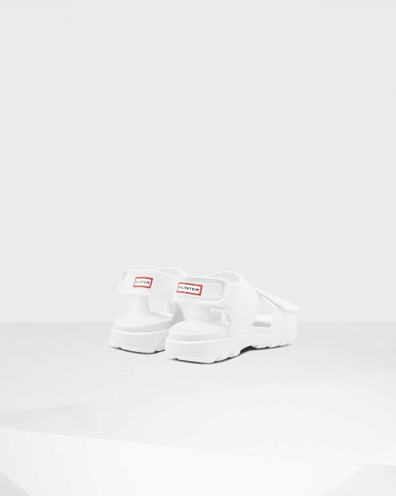 Sandálias Hunter Original Outdoor Walking Feminino Branco | 83217498