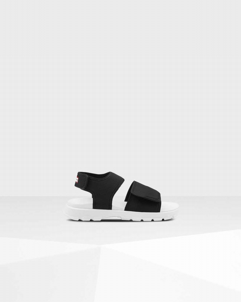 Sandálias Hunter Original Outdoor Walking Masculino Pretas | 705538365
