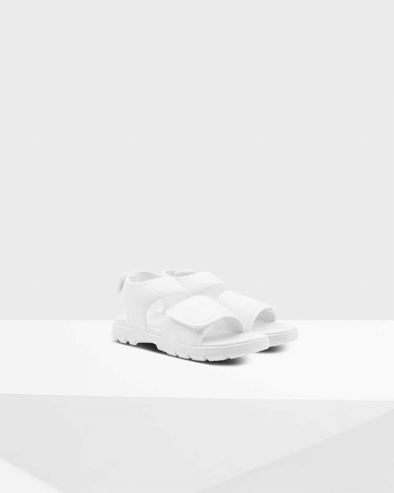 Sandálias Hunter Original Outdoor Walking Masculino Branco | 353153123