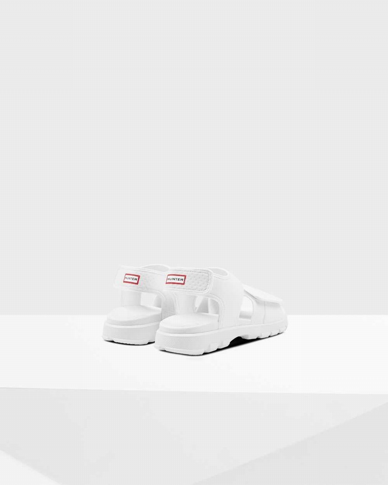 Sandálias Hunter Original Outdoor Walking Masculino Branco | 353153123