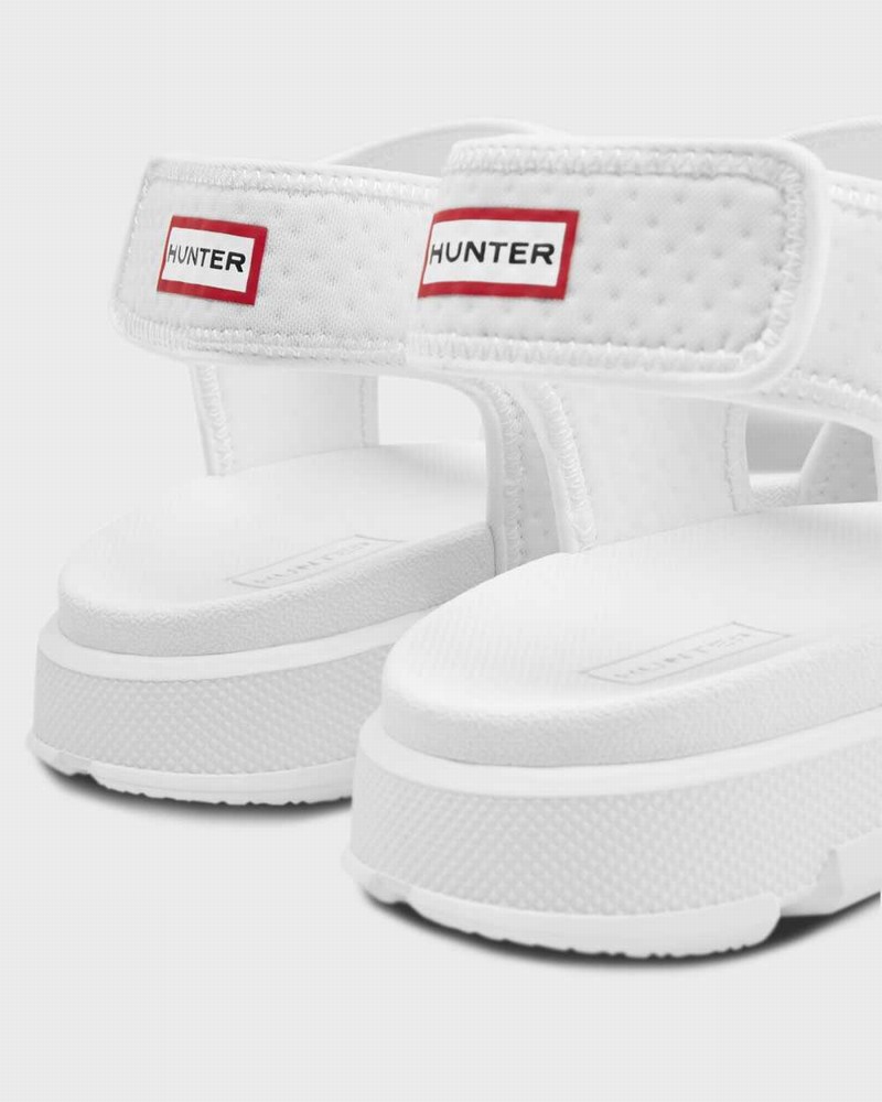 Sandálias Hunter Original Outdoor Walking Masculino Branco | 353153123
