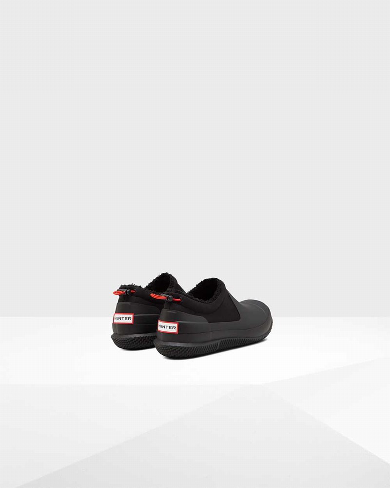 Sapatos Inverno Hunter Original Insulated Sherpa Masculino Pretas | 496442595