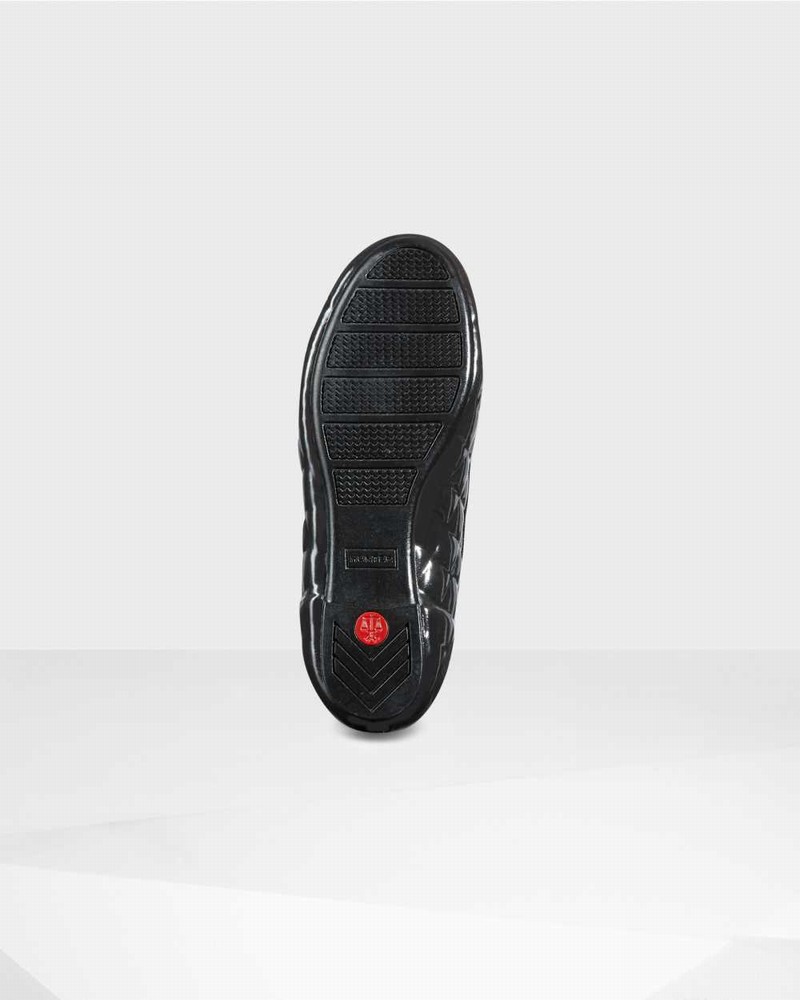 Sapatos de Ballet Hunter Original Quilted Feminino Pretas | 471508814